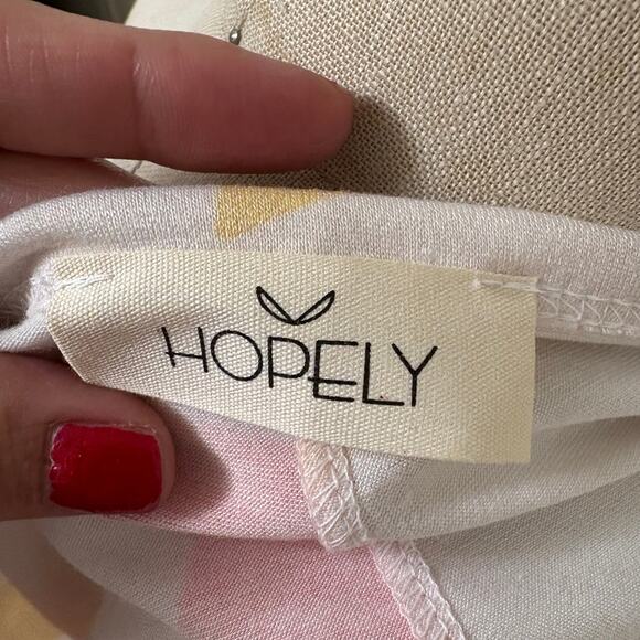 New! HOPELY Boutique Colorful Star Pattern Women's Blouse Large - Picture 4 of 5